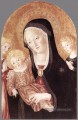 Vierge à l’Enfant avec deux anges siennois Francesco di Giorgio